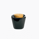 Dappen de Ceramica para Monomero con Corcho -  Negro