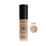 Moira Base maquillaje #400 Natural Beige - Alta Cobertura
