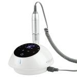 Drill Torno Manicure Digital Inalámbrico Recargable - JMD 207 Blanco