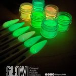 Legacy Nails Colección Polvo Acrílicos GLOW- 6 piezas