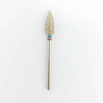 IQNAILS Fresa Diamantada Bala Duo Azul/Roja - Recubrimiento ZRN FM 0.45 (#32)