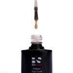 BSNAILS Top Coat Flakes Dorado - GOLD