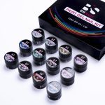 BSNAILS Caja de 12 Glitter Gel UV