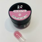 BSNAILS Gel Solid 3D & Tips UV - Soft Gel y Nail art 3D - PINK ROSADO