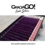 GRACIA GO  Pestañas Ombre - VIOLET CC 0.07 - MIX 16 LINEAS