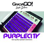 GRACIA GO Pestañas PURPLE CITY CC 0.07- MIX - 8 LINEAS
