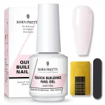 BORN PRETTY Quick Building Nail - Gel Builder en Botella BABY PINK