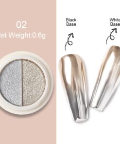 BORN PRETTY Mirrow powder Two color - Polvo Espejo Duo #2