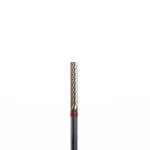IQNAILS Fresa Carburo ZRN Cilindro - 0.23 Rojo -114XF HP (#41)