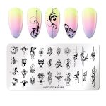 NICOLE DIARY Placa de Stamping Metalica #6