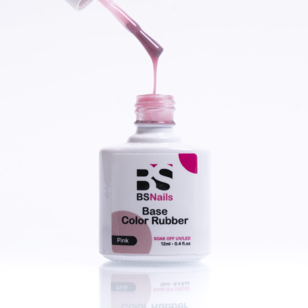 BSNAILS Base Rubber Color - PINK - Beautystore Chile