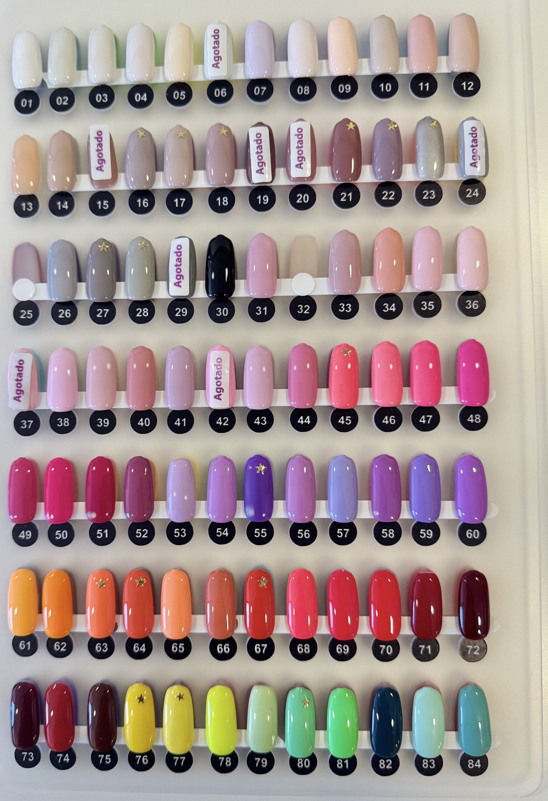 BSNAILS Esmalte Permanente - Caja 50 Piezas - Colores a Elección - Imagen 2