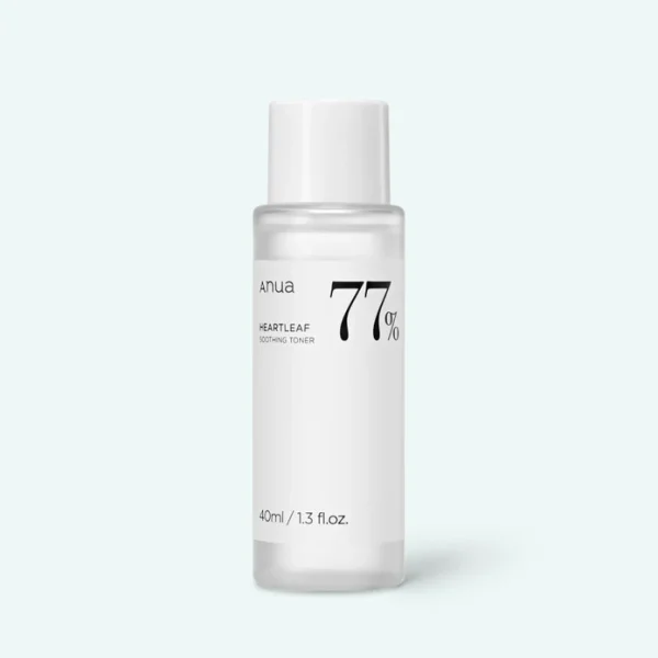 ANUA Heartleaf 77% Soothing Toner – Tónico Facial 40ml – Mini Talla