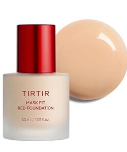 TIRTIR Red Mask Foundation - Base de Maquillaje Fluida 30ml - 22N Shell Beige