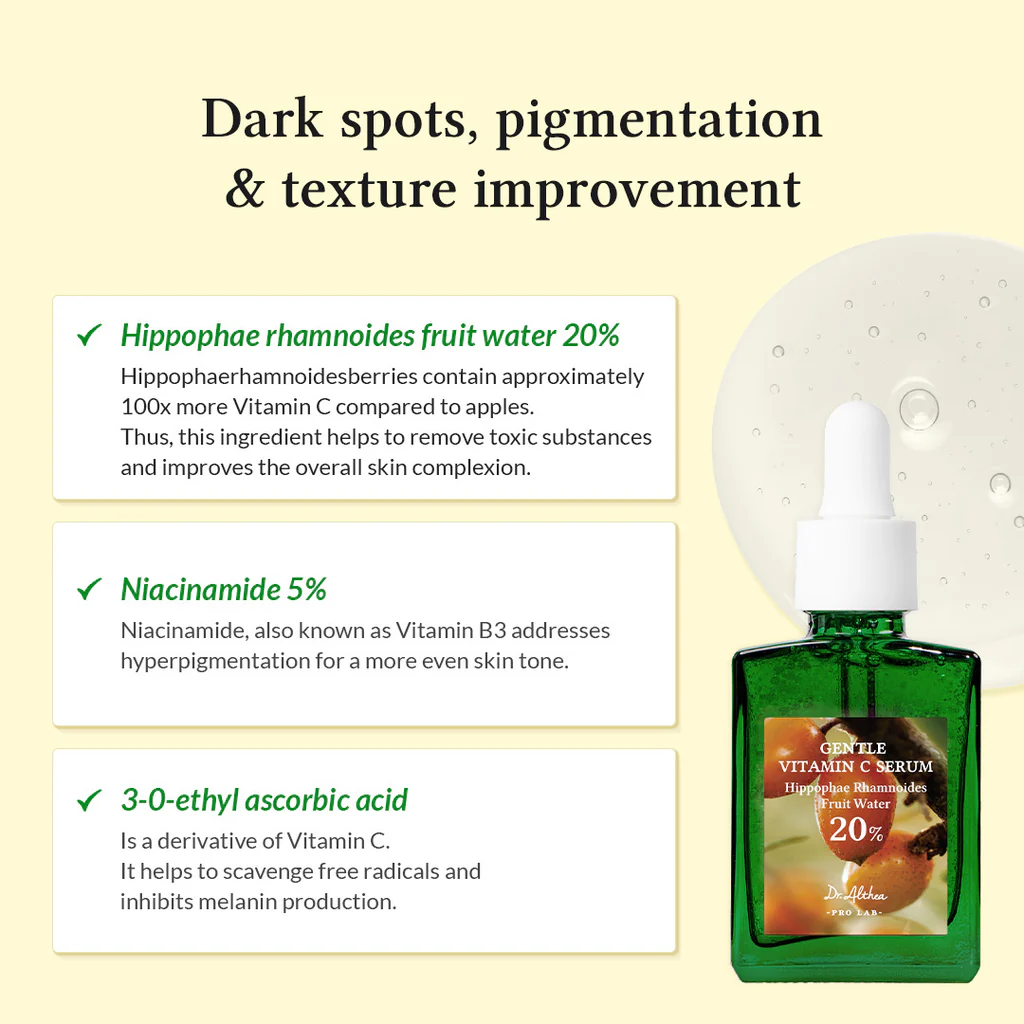 DR.ALTHEA Gentle Vitamin C Serum - 30ml - Imagen 6