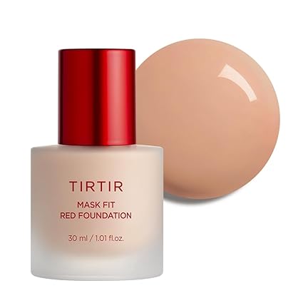 TIRTIR Red Mask Foundation – Base de Maquillaje Fluida 30ml – 25C Cool Taupe