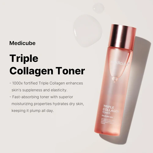 MEDICUBE Triple Collagen Toner - 140ml - Imagen 2