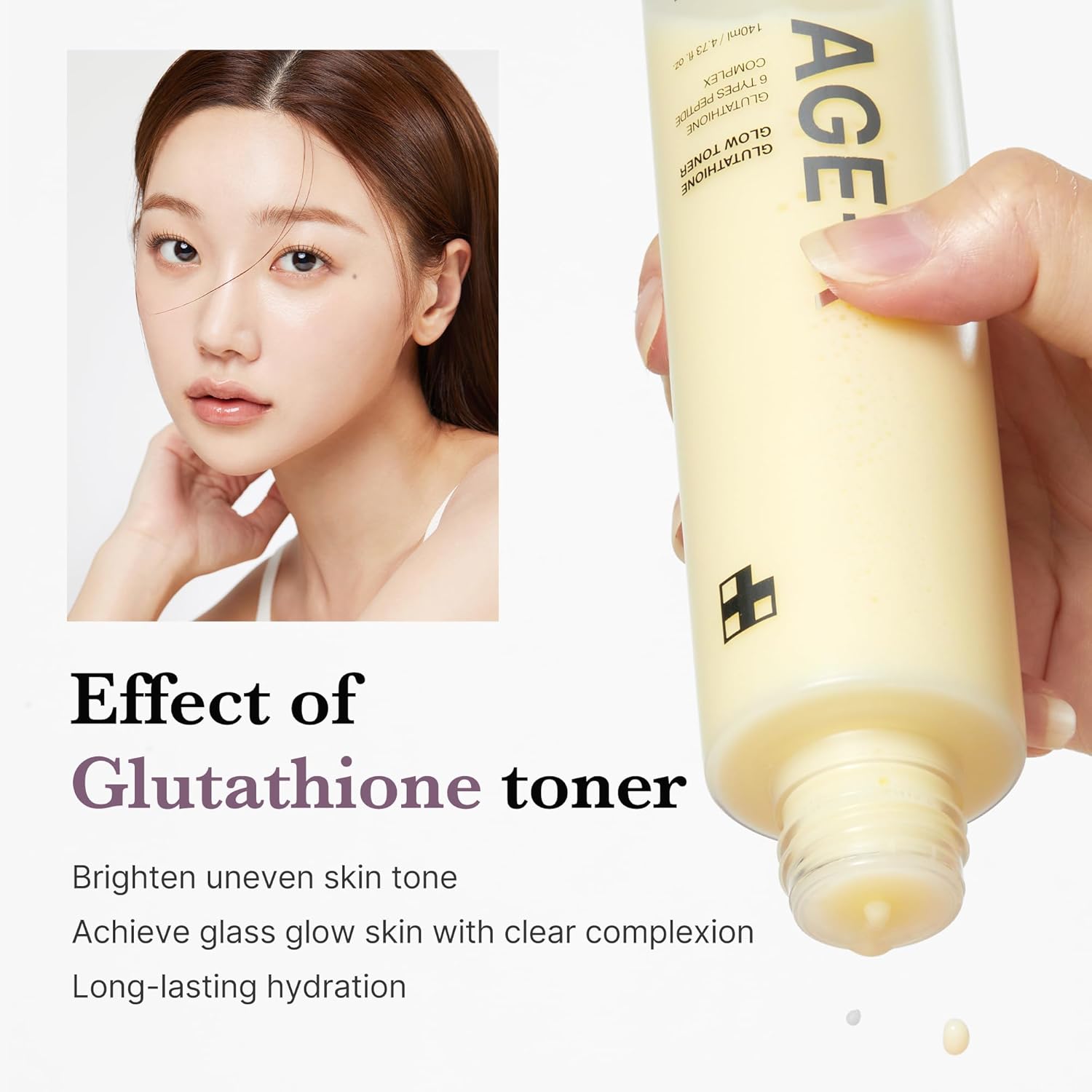 MEDICUBE AGE-R Glutathione Glow Toner - 140ml - Imagen 5