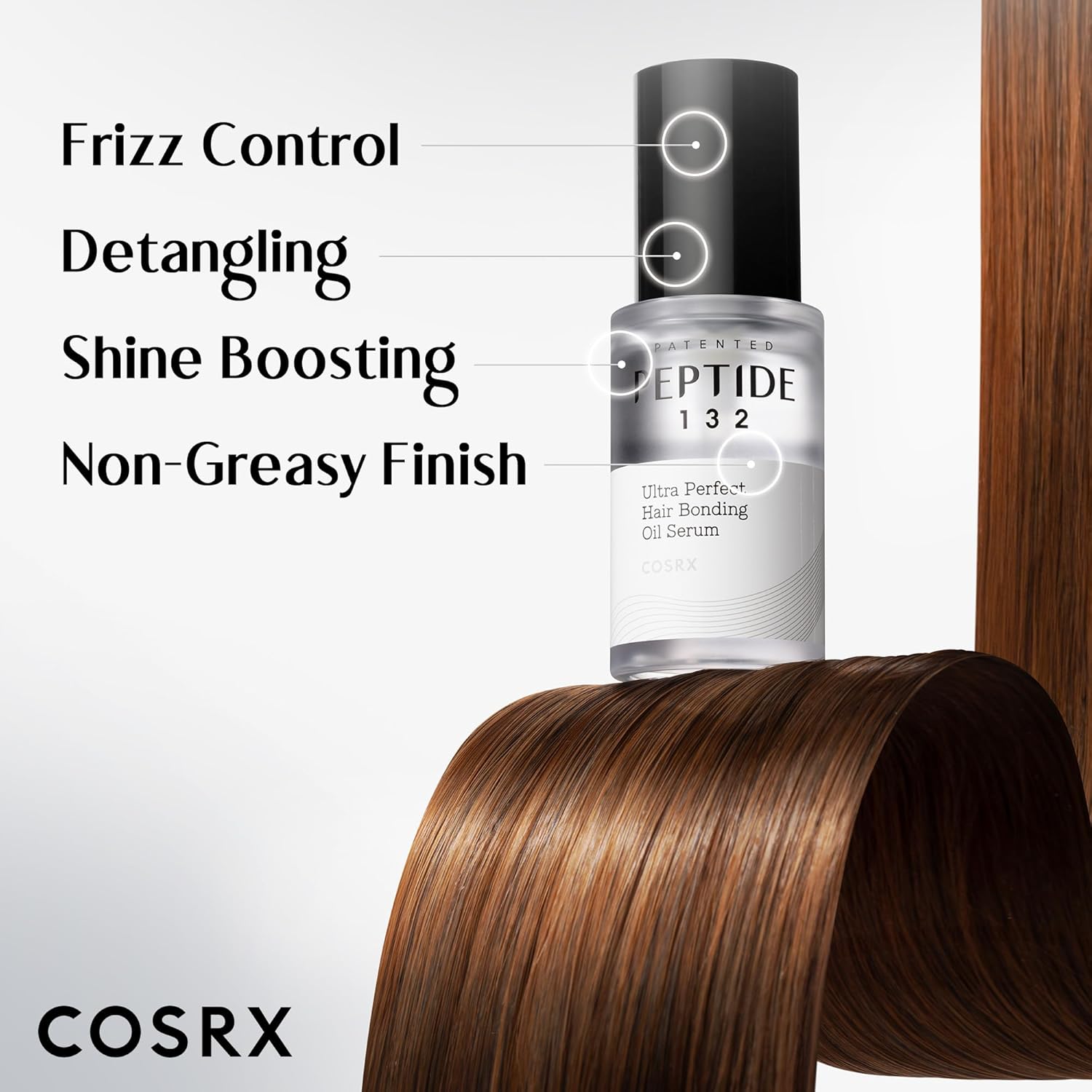 COSRX Peptide-132 Ultra Perfect Hair Oil Serum - 28ml - Imagen 2