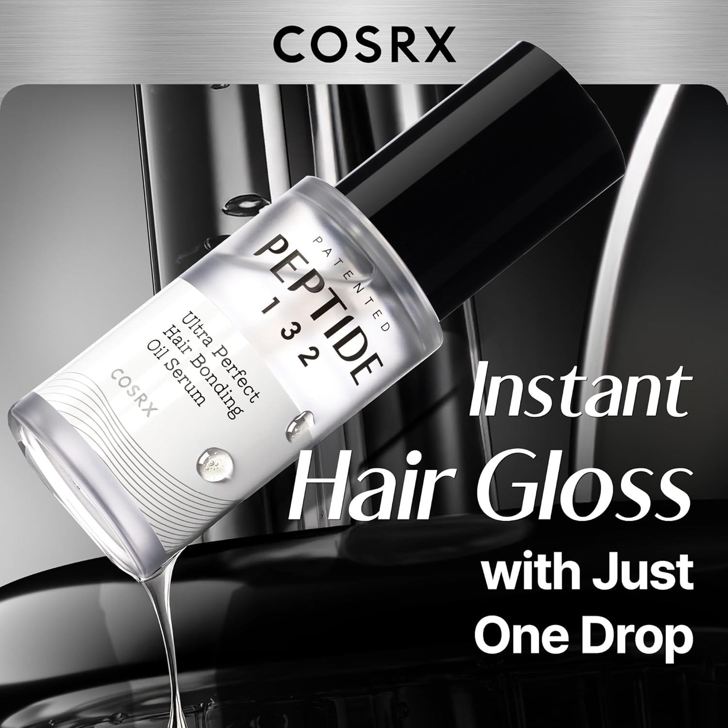 COSRX Peptide-132 Ultra Perfect Hair Oil Serum - 28ml - Imagen 4
