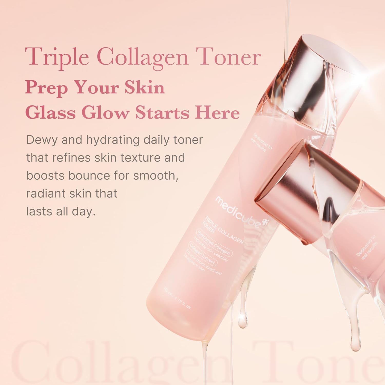 MEDICUBE Triple Collagen Toner - 140ml - Imagen 7