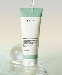 ANUA Heartleaf Succinic Cleansing Foam - Jabon de Limpieza Facial