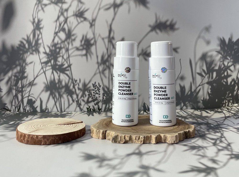 DM.CELL - Double Enzyme Cleansing Powder - Exfoliante Enzimatico 60g - Imagen 2