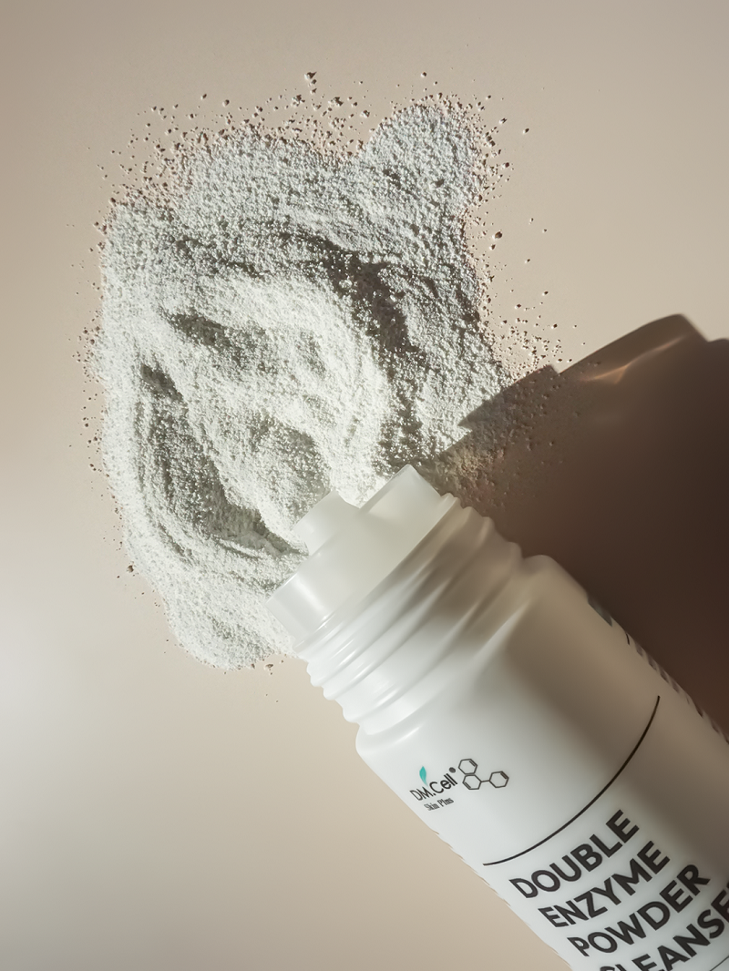 DM.CELL - Double Enzyme Cleansing Powder - Exfoliante Enzimatico 60g - Imagen 4