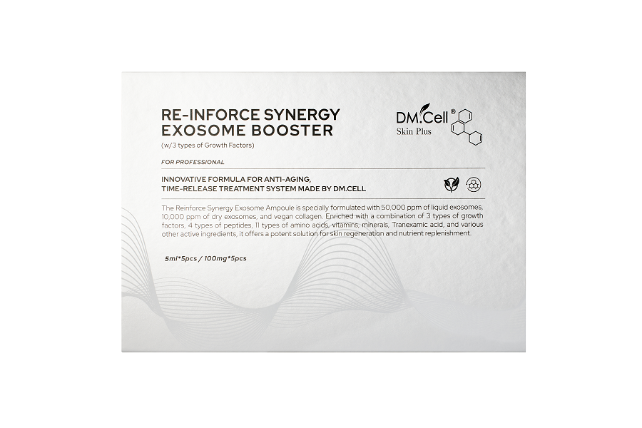 DM.CELL - Reinforce Exosome Ampoule Kit - 5 Ampollas x 100 mg + Activador - Imagen 6