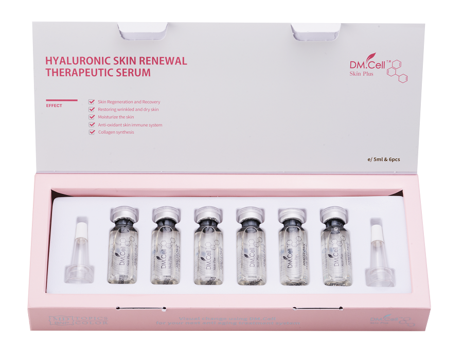 DM.CELL - Hyaluronic Skin Renewal Ampoule Kit - 5ml x 6 ampollas - Imagen 8