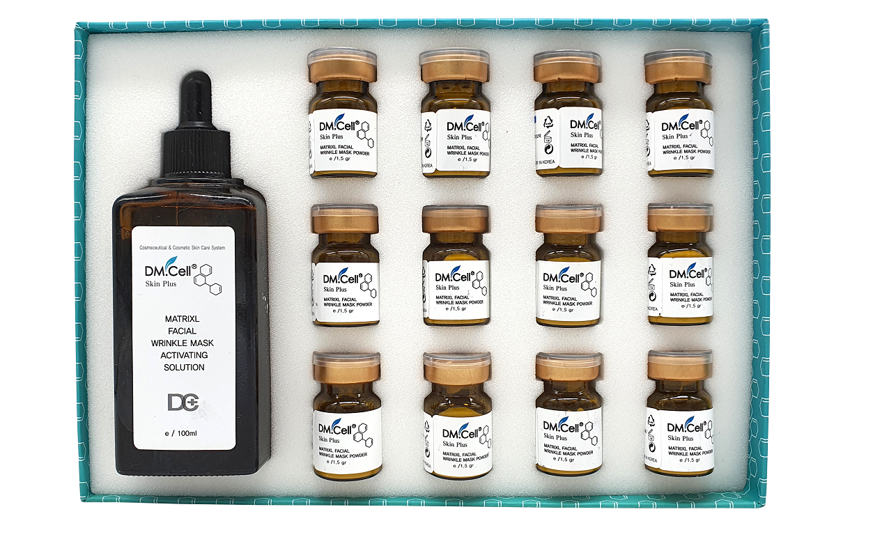 DM.CELL - Matrixl Anti-Wrinkle Powder Kit - 12 Ampollas + Activador
