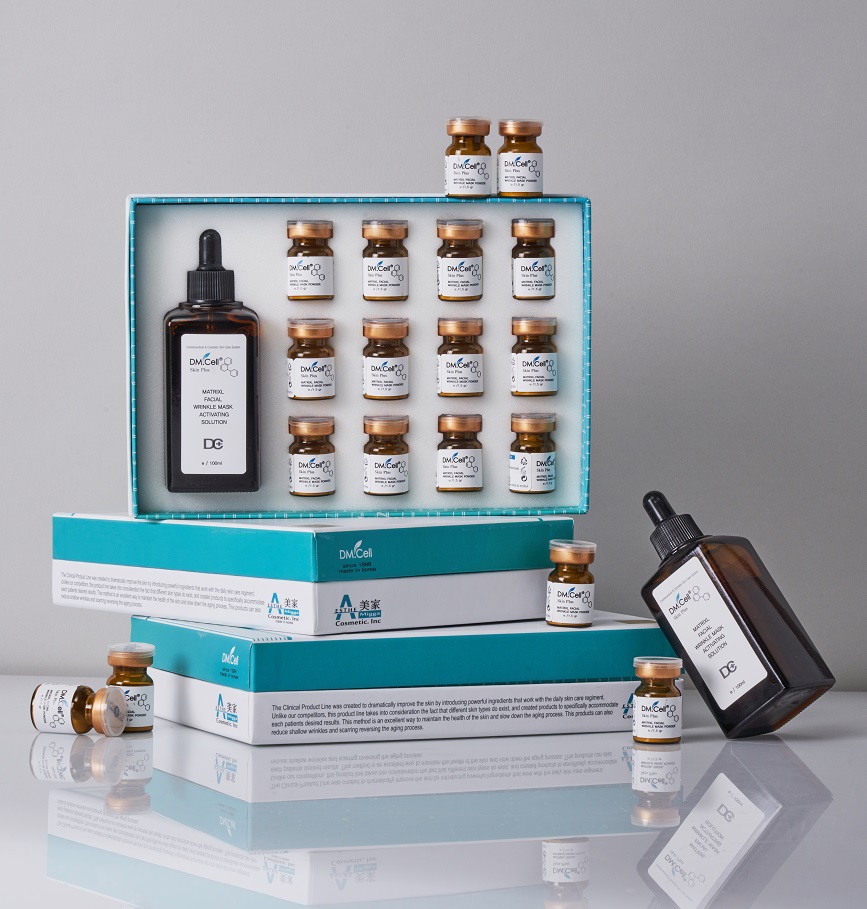DM.CELL - Matrixl Anti-Wrinkle Powder Kit - 12 Ampollas + Activador - Imagen 2
