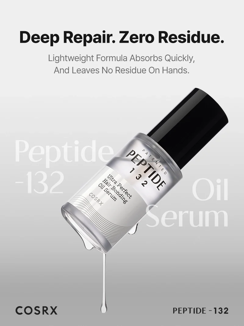 COSRX Peptide-132 Ultra Perfect Hair Oil Serum - 28ml - Imagen 10