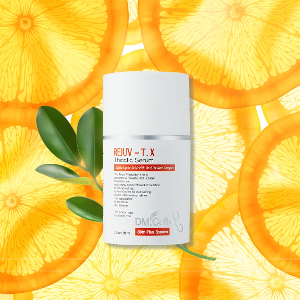 DM.CELL - Rejuv T.X Thioctic - Serum Antioxidante despigmentante 50ml - Imagen 2