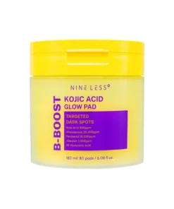 NINELESS B-Boost Kojic Acid Glow Pad - 80 pzs