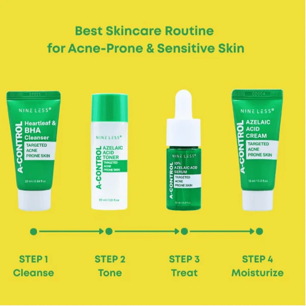 NINELESS A-Control Kit Travel Size - 4 Mini Tallas - Imagen 2