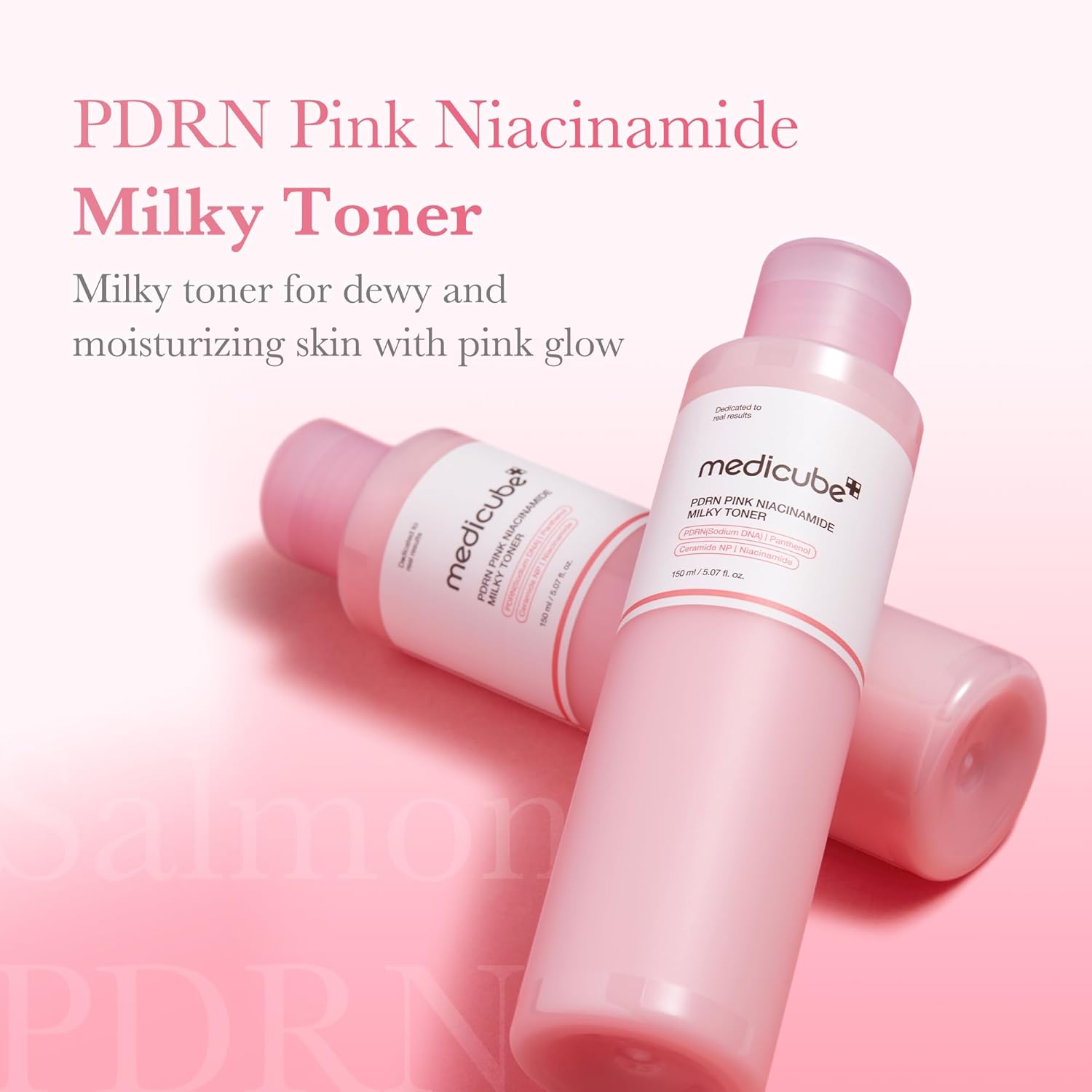 MEDICUBE - PDRN Pink Niacinamide Milky Toner - 150ml - Imagen 2