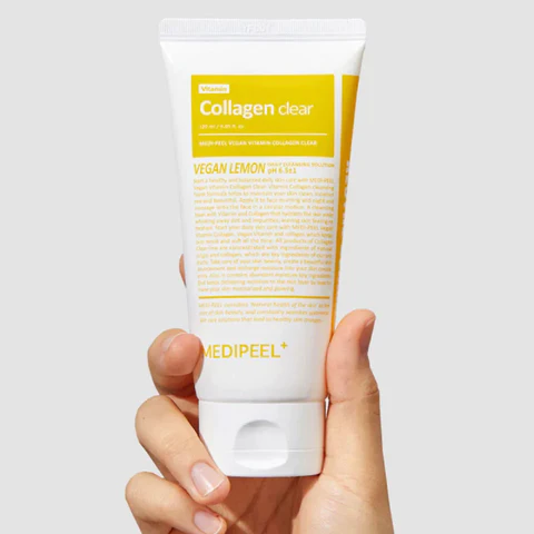 MEDIPEEL - Vitamin Collagen Clear - Jabón Facial 120 ml - Imagen 4