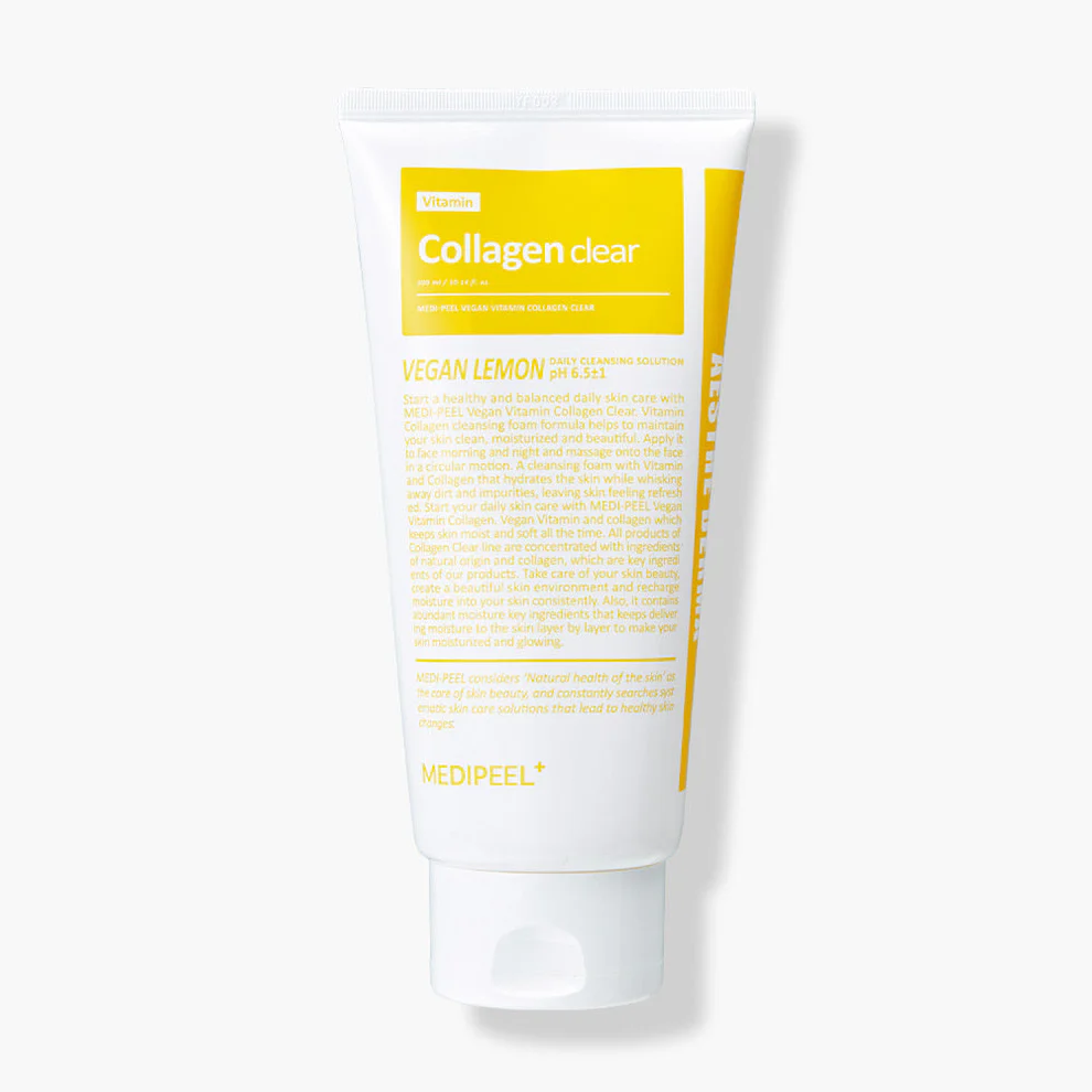 MEDIPEEL - Vitamin Collagen Clear - Jabón Facial 120 ml