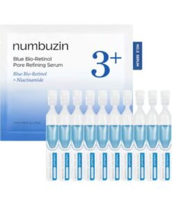 NUMBUZIN - Blue Bio-Retinol Pore Refining Serum - 10 piezas