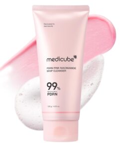 MEDICUBE - PDRN Pink Niacinamide Whip Cleanser - Jabón de Limpieza 120g