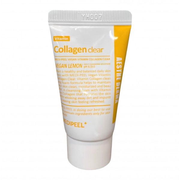 MEDIPEEL – Vitamin Collagen Clear – Jabón Facial 15ml – Mini Talla