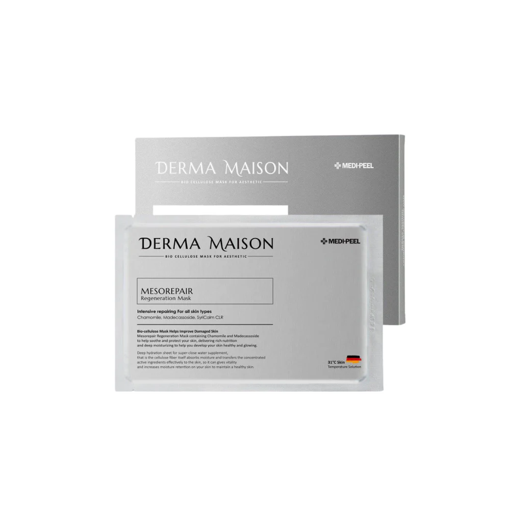 DERMA MAISON - Mesorepair Regeneration Sheet Mask - Mascarillas 5 pzs - Imagen 2