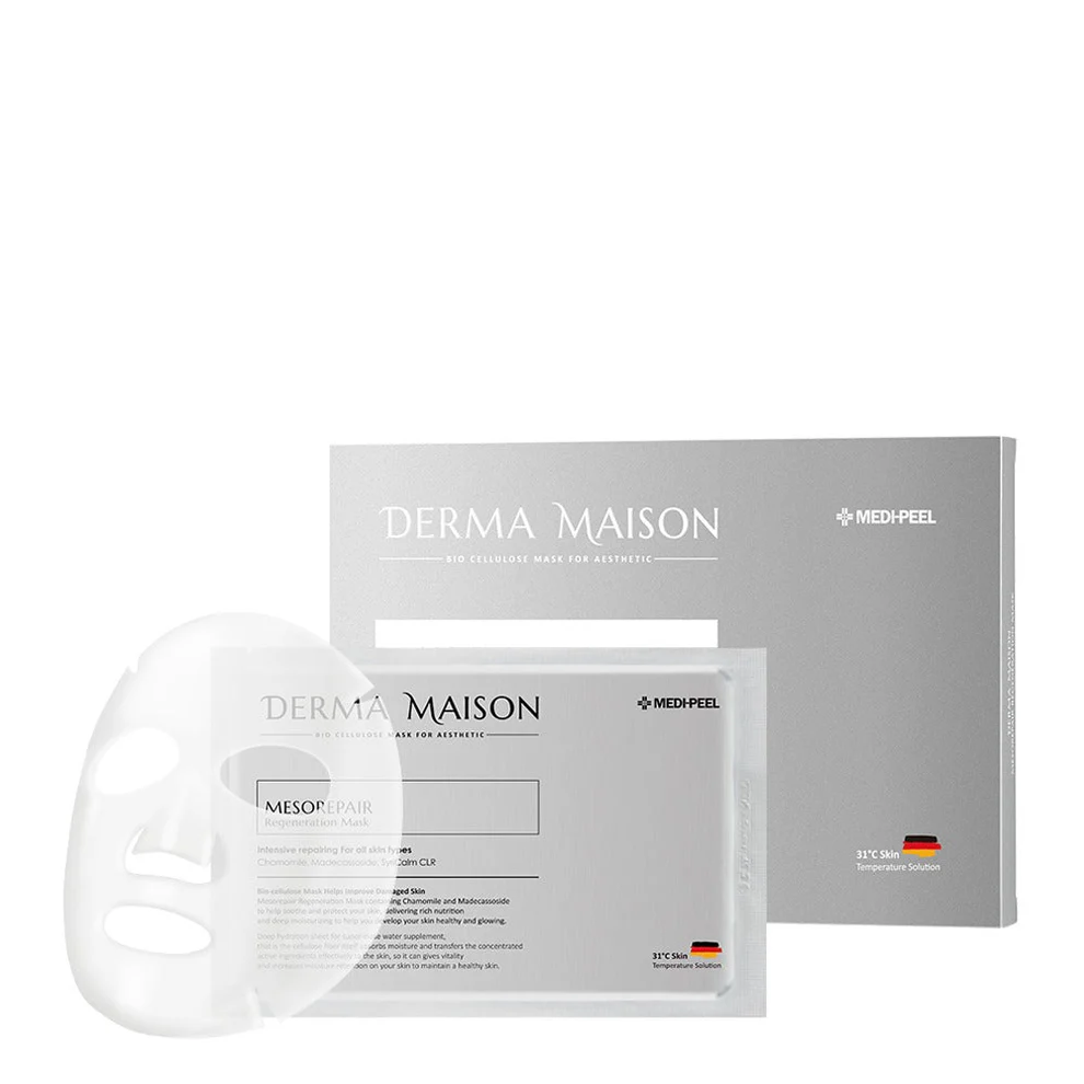DERMA MAISON - Mesorepair Regeneration Sheet Mask - Mascarillas 5 pzs