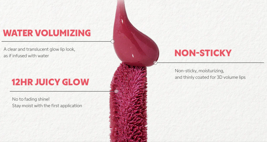 TIRTIR – Waterism Glow Tint Mini – 30 Mauve Blush 1.8g - Imagen 4