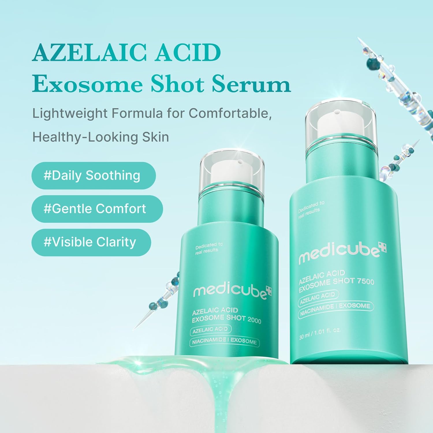 MEDICUBE - Azelaic Acid Exosome Shot 7500 - Serum 30ml - Imagen 5