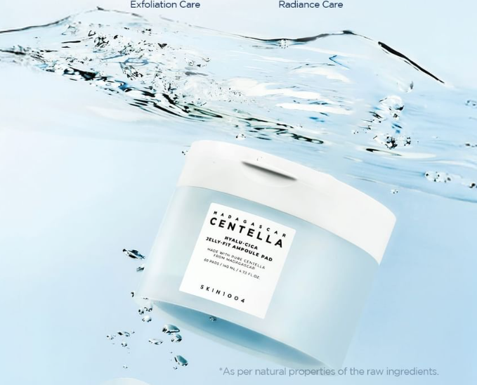 SKIN1004 - Centella Hylu-Cica Jelly-Fit Ampoule - Pads Hidratantes - 60 pzs - Imagen 2
