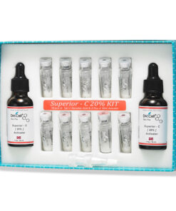 DM.CELL - Superior - C 20% Kit Profesional Antioxidante - 8 Ampollas + Activador