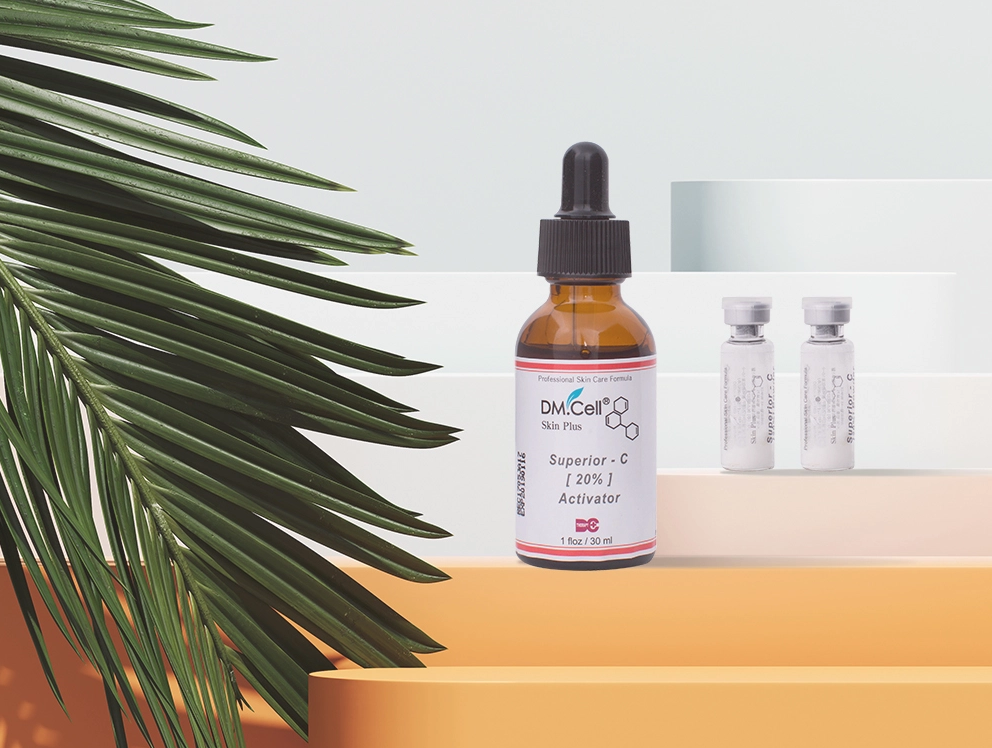 DM.CELL - Superior - C 20% Kit Profesional Antioxidante - 8 Ampollas + Activador - Imagen 5