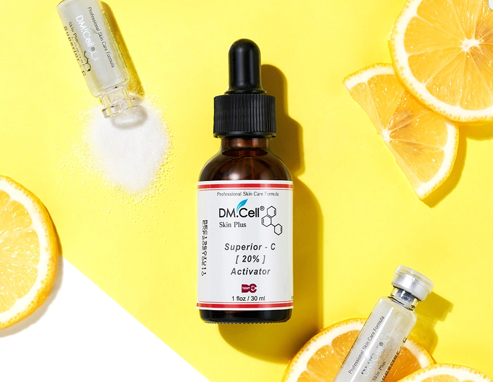 DM.CELL - Superior - C 20% Kit Profesional Antioxidante - 8 Ampollas + Activador - Imagen 2